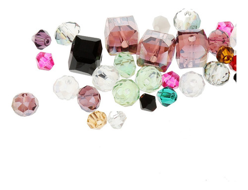 Paquete De 100 Surtidos De Cristal Diy Encantos Del Pelo