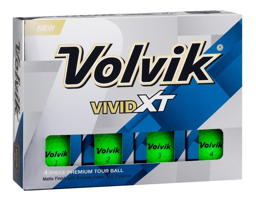 Pelotas Golf Vivid Xt Volvik Verde