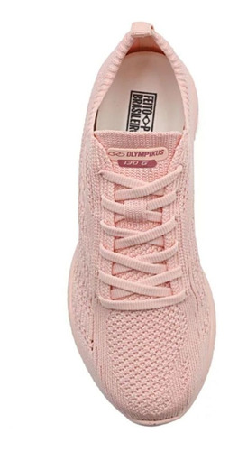 Imagem 3 de 4 de Tênis Olympikus Ultraleve 130g Feminino Caminhada Rosa