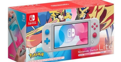 Nintendo Switch Lite Zacian & Zamazenta Edition + 128 Gb