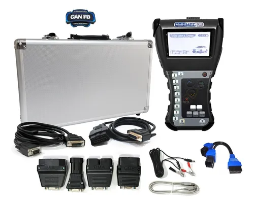 comprar Scanner Automotivo Multimec X3 Black Com Maleta E Cabo Sgw