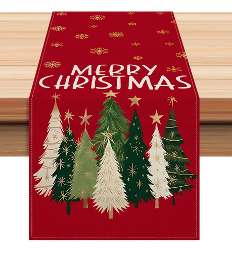 Toalha De Mesa Z, Árvore De Natal, Bandeira De Mesa Impressa
