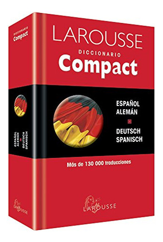 Libro Diccionario Larousse Compact Españolaleman Deutschspan