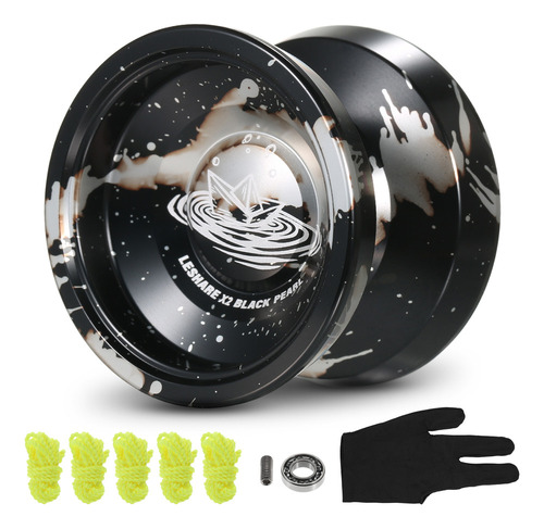 New Cuerdas Yoyo Ball Y Guante Competitivo Yo Yoyo Aluminum
