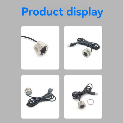 Módulo De Huellas Dactilares R503pro-usb Con Capacidad 1500,