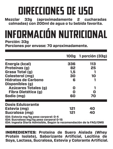 Army Labs 100% Whey Protein Isolate 5 Libras + Morral