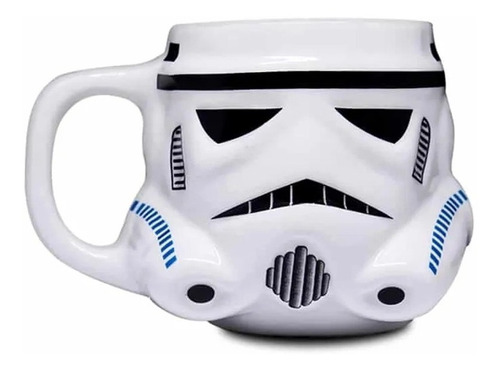 Imagem 1 de 6 de Caneca Geek Formato 3d Disney Star Wars Stormtrooper 500ml