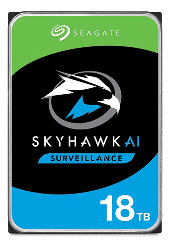 Disco Rígido Seagate 18tb Hdd Skyhawk Sata3 3.5 St18000ve002