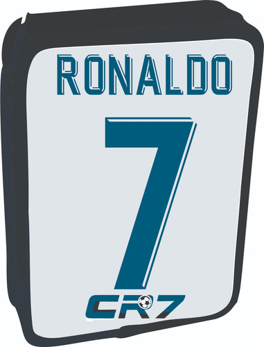 Cartuchera Canopla 2 Pisos Cristiano Ronaldo Cr7 1