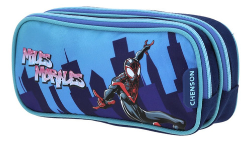 Lapicera Estuche Chenson Spiderman Miles Morales Mm70674-9