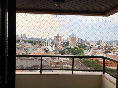 Imagem 9 de 30 de Confortável Apartamento Com 147 M² No Condomínio Edifício Grande Avenida - Vila Progresso - Jundiaí - Sp - Ap00597 - 69437588