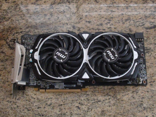 Cooler Da Placa De Vídeo Msi Radeon Rx 580 Armor 8gb Oc (Usado)