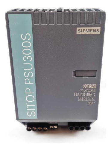 Fonte Energia 24v Siemens 6ep1436-2ba10 Sitop Psu300s