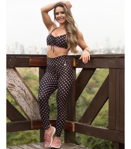 Legging Fitness Cintura Alta Preta