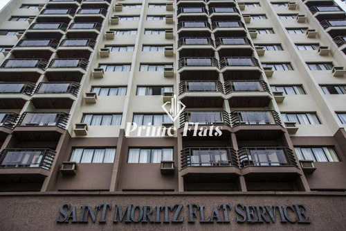 Imagem 14 de 19 de Flat No Saint Moritz Flat Service Disponível Para Venda, Com - 160174