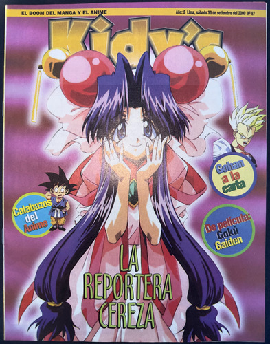 Revista Kidys #87 - Anime La República - Año 2000