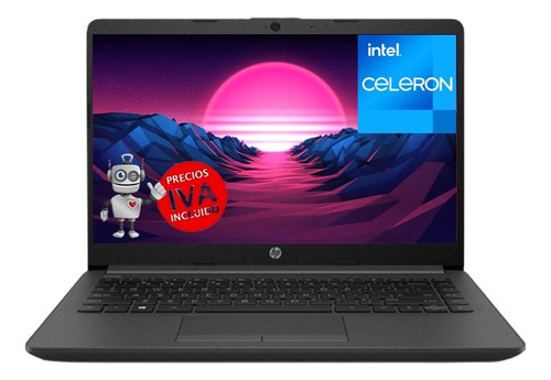 Laptop Hp 240 G9 Intel Celeron N4500  8gb De Ram 256gb Ssd, 
