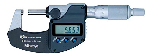 Micrómetro externo digital 0-25 mm Mitutoyo 293-230 Ip65