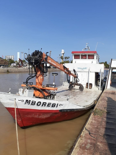 Barco Palero Chata Trabajo Turbo Mercedes 1620 Vendo Permuto
