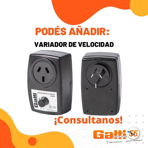 Extractor De Aire Para Techo 25 Cm Tipo Hongo Gatti V