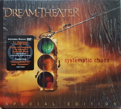 Cd Dream Theater - Systematic Chaos - Dvd Bônus