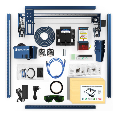 Kit Grabadora Láser Sculpfun S30 Pro Max 20w