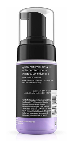 Cc By Clean Clear Total Zen Calming Lavender Mousse Facia