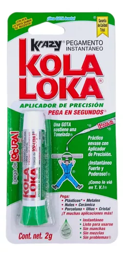 Pegamento Instantáneo Tubo Con 2 G Krazy Kolaloka