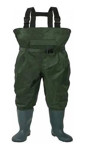 Pantalon de pesca con botas new arrivals