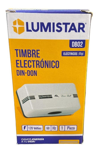 Timbre Eléctrico Campana Din-don Lumistar (120v-60hz)   Db02
