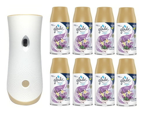 Glade Automatic Aparelho Com 9 Refil Odorizador Ambiente