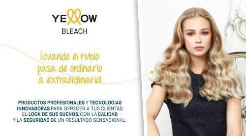 Polvo Decolorante Yellow By Alfaparf Baja 9 Tonos!