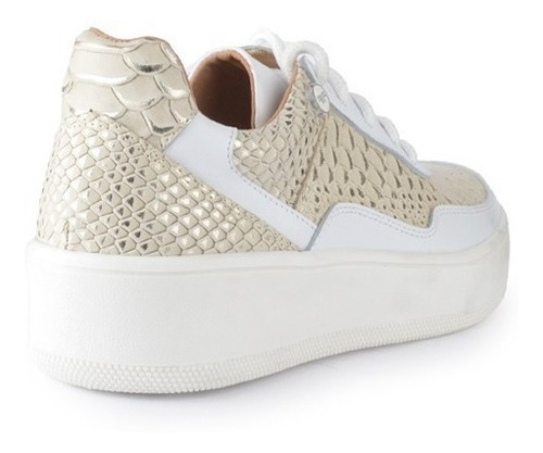 Imagen 8 de 8 de Zapatillas Sneakers Zapatos De Mujer De Cuero Jack - Ferraro