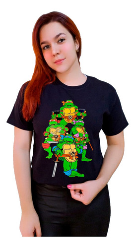 Polera Tortugas Ninja Caos Mutante Pelicula 2023 Personajes