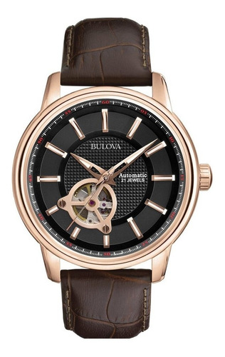 Reloj Bulova Automatic 97a109 Para Caballero E-watch