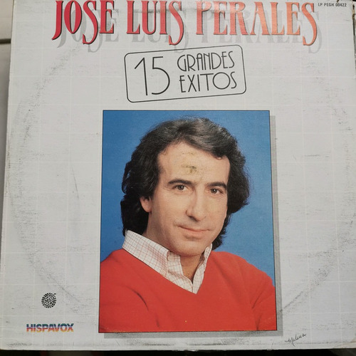 Disco Lp:jose Luis Perales- 15 Grandes Exitos,p