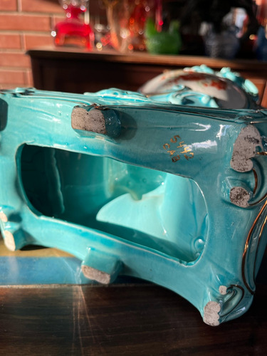 Ânfora Porcelana Azul Antiga (Usado)