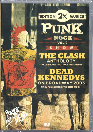 Dvd 2x Punk Rock Vol. 2 Novo Lacrado