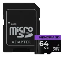 Comprar Tarjeta Memoria Micro Sd Xc 64 Gb Clase 10 Cámara Seguridad 