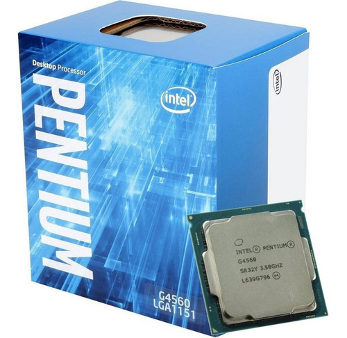 Processador Intel Pentium G4560 Kabylake 7ª Geração Lga1151