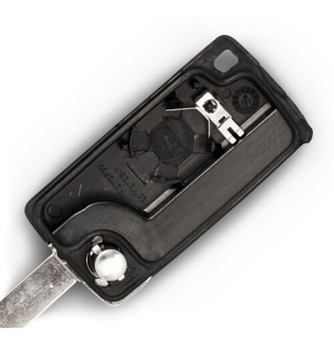 Imagen 5 de 7 de Carcasa Llave Auto Navaja Citroen 3 Botones Porta Pilas Va2
