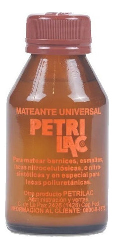Mateante Universal 100cc Petrilac 142300 Mate  Mm