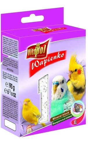 Vitapol Xl Flavored Mineral Block For Birds 190g (shells)