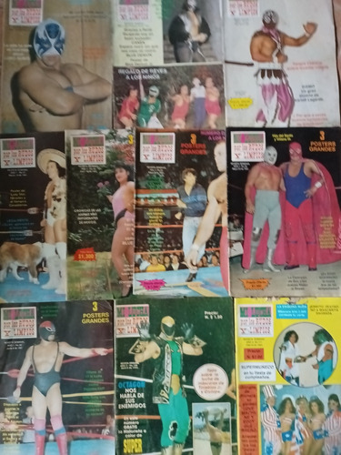 10 Revistas Mi Lucha Rudos Y Limpios 1991 Lucha Libre