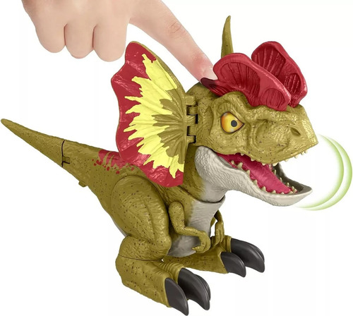 Jurassic World Rowdy Roars Uncaged Dilophosaurus