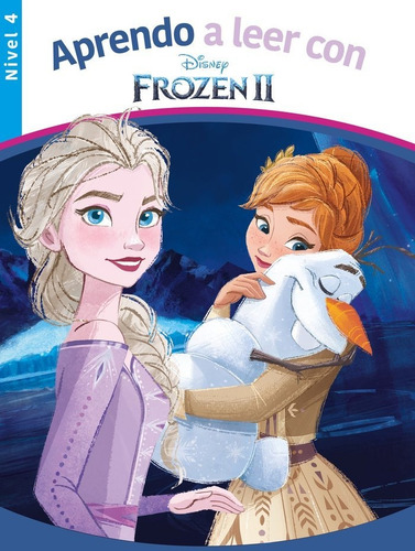 Aprendo A Leer Con Frozen Ii - Nivel 4 (aprendo A Leer Con Disney), De Disney. Editorial Cliper Plus, Tapa Blanda En Español