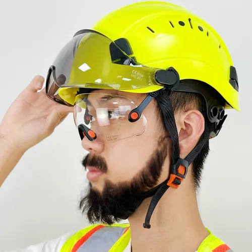 Casco de seguridad transparente hotsell