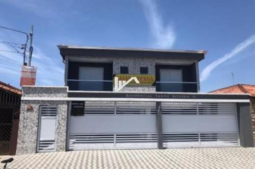 Imagem 1 de 14 de Casa Em Condomínio No Bairro Vila Caiçara, Em Praia Grande Aceita Financiamento Bancário