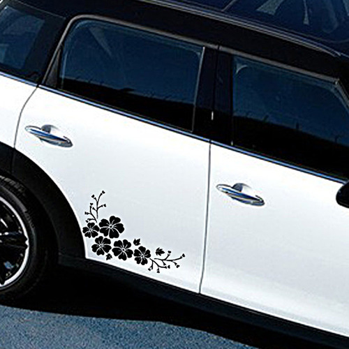 Calcomanía De Flores Para Coches, Paredes, Ordenadores Portá