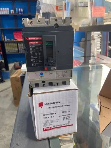 Interruptor Termomagnetico Nes36100tm Federal Pacific
